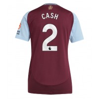 Echipament fotbal Aston Villa Matty Cash #2 Tricou Acasa 2024-25 pentru femei maneca scurta